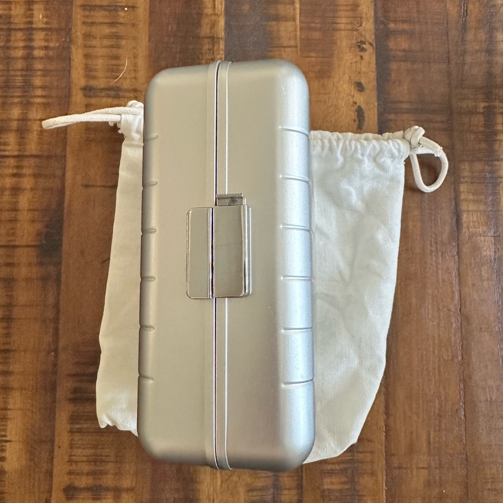 Away Aluminum Mini Suitcase - Silver - Picture 5 of 6